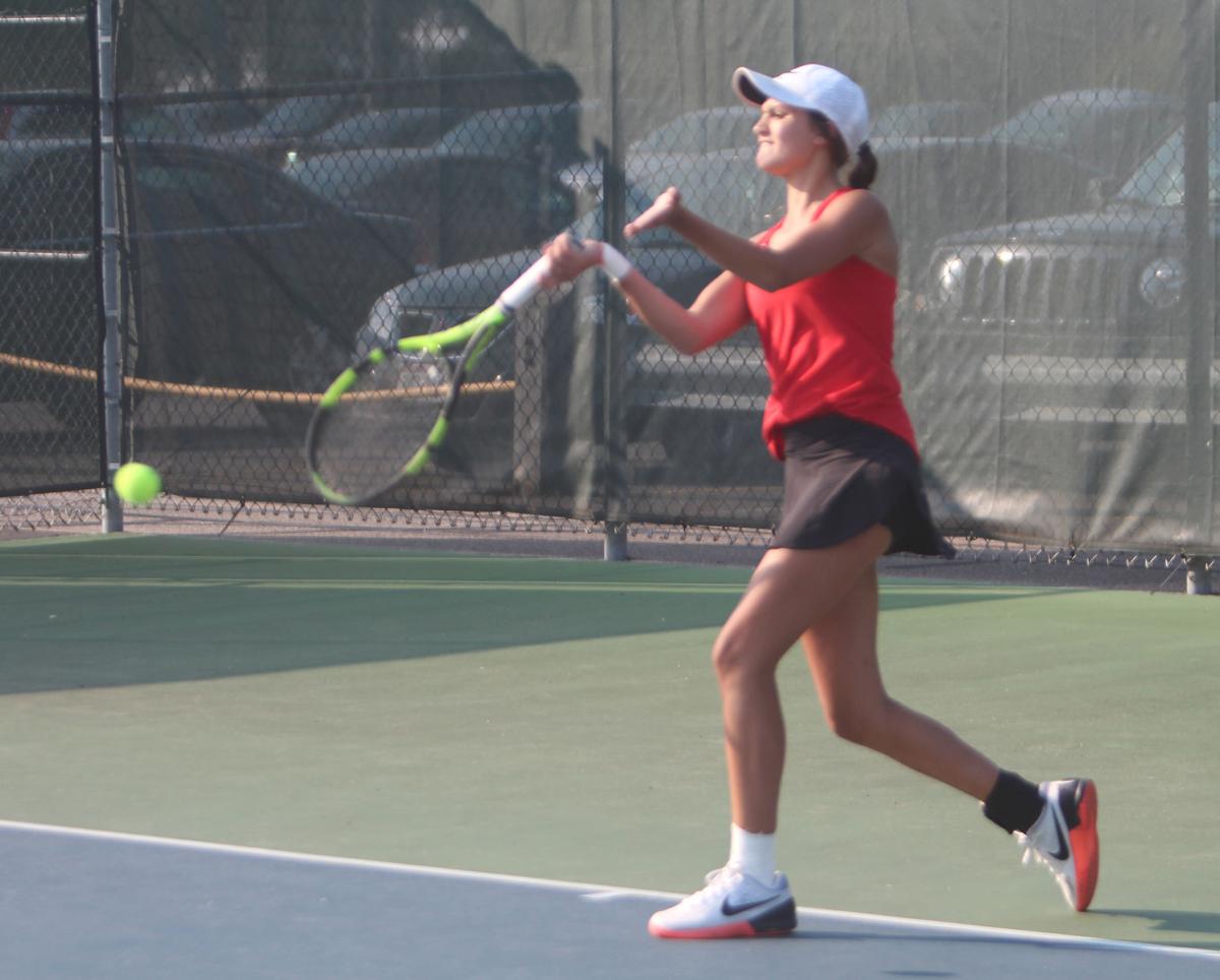 River Falls at Chi-Hi girls tennis 9-12-17