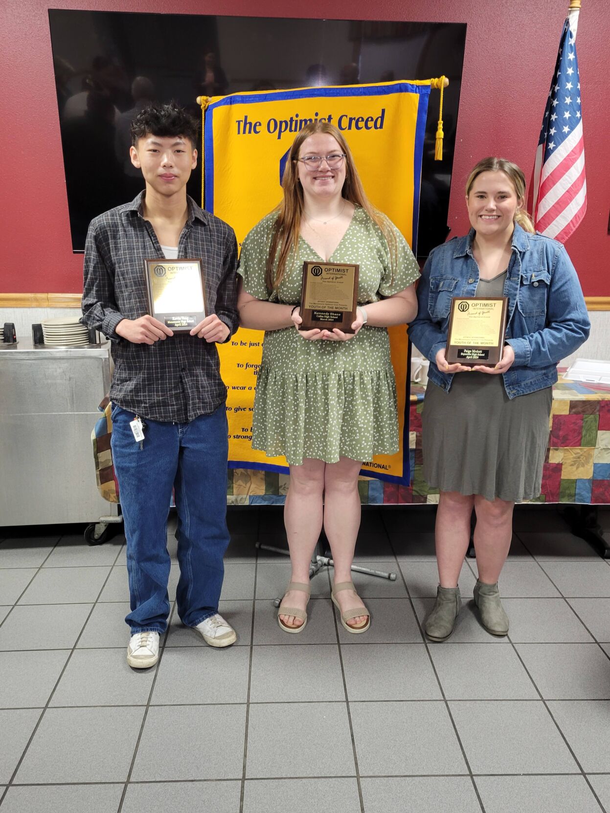 Optimist April Youth of the Month
