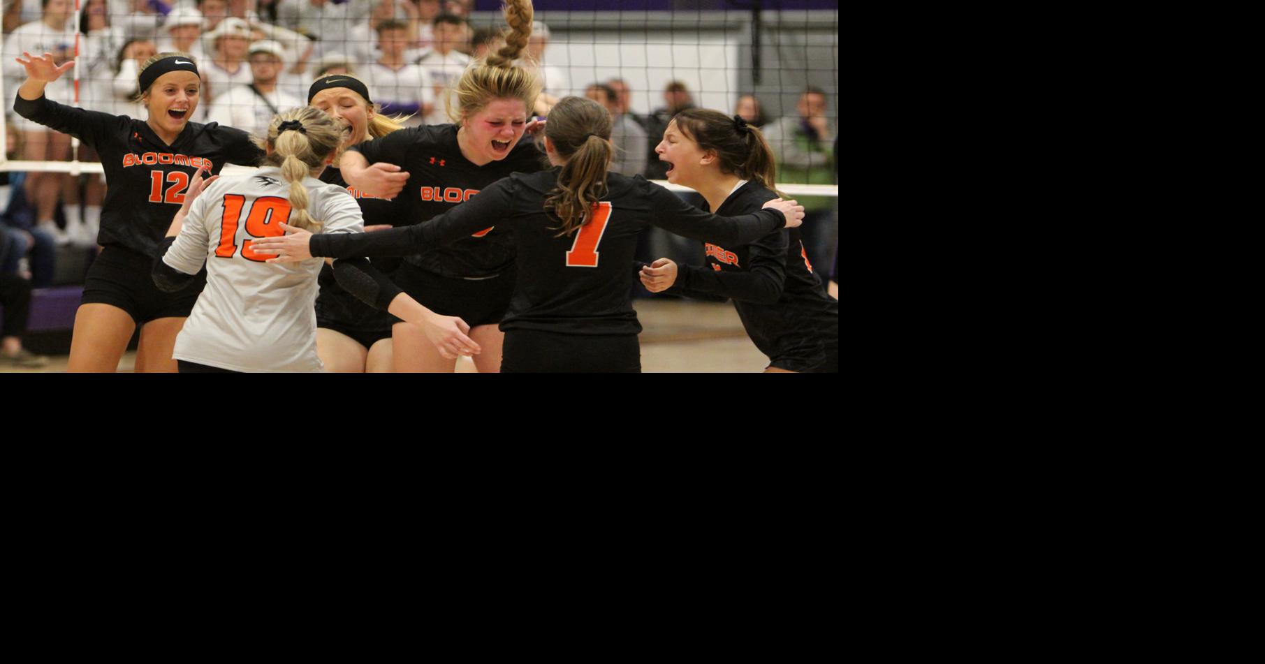 Prep Volleyball Division 2 Sectionals Bloomer rallies to stun Mosinee