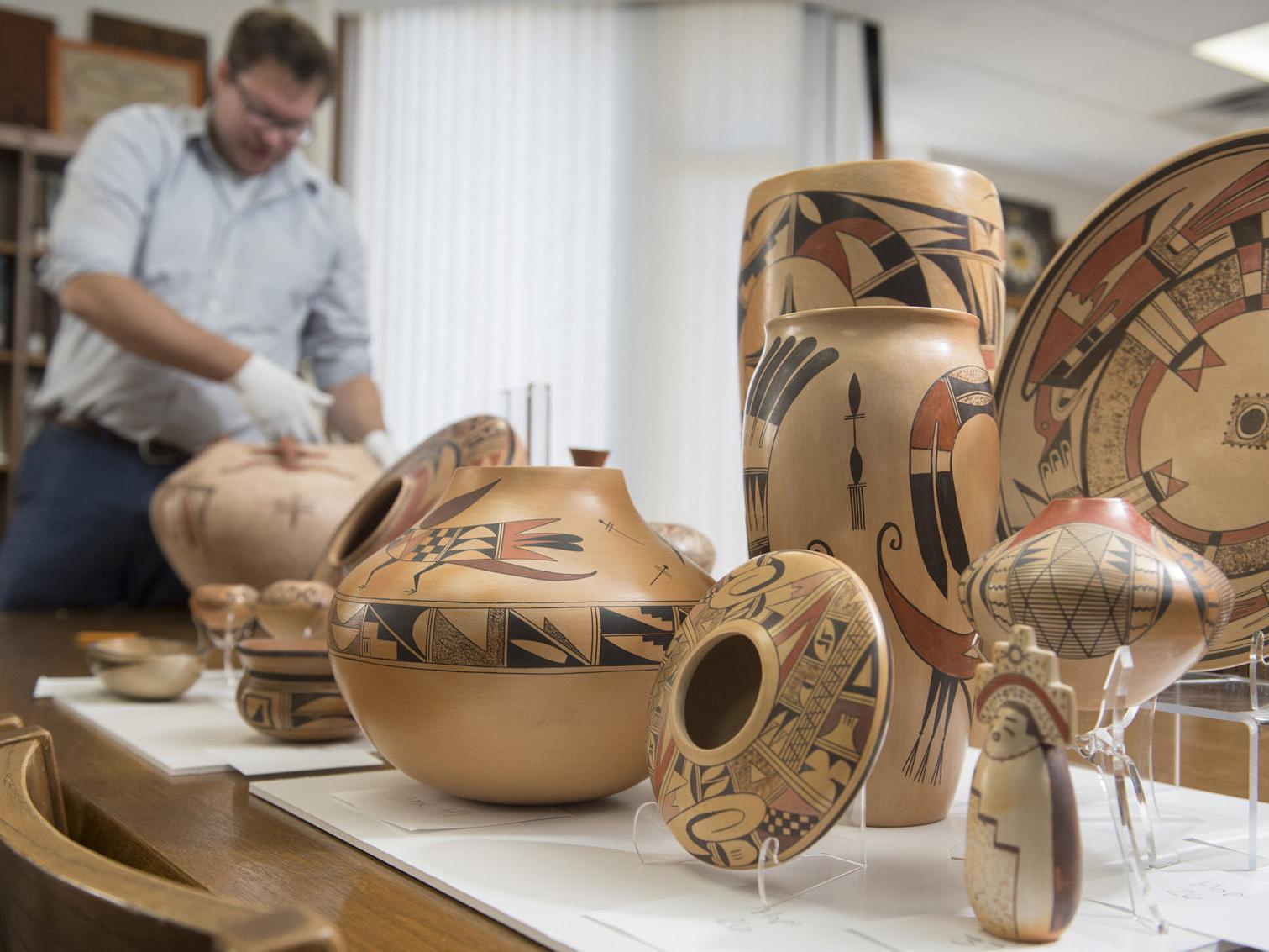 Former Cornell Teacher Partner Donate Pottery Collection Local News Chippewa Com