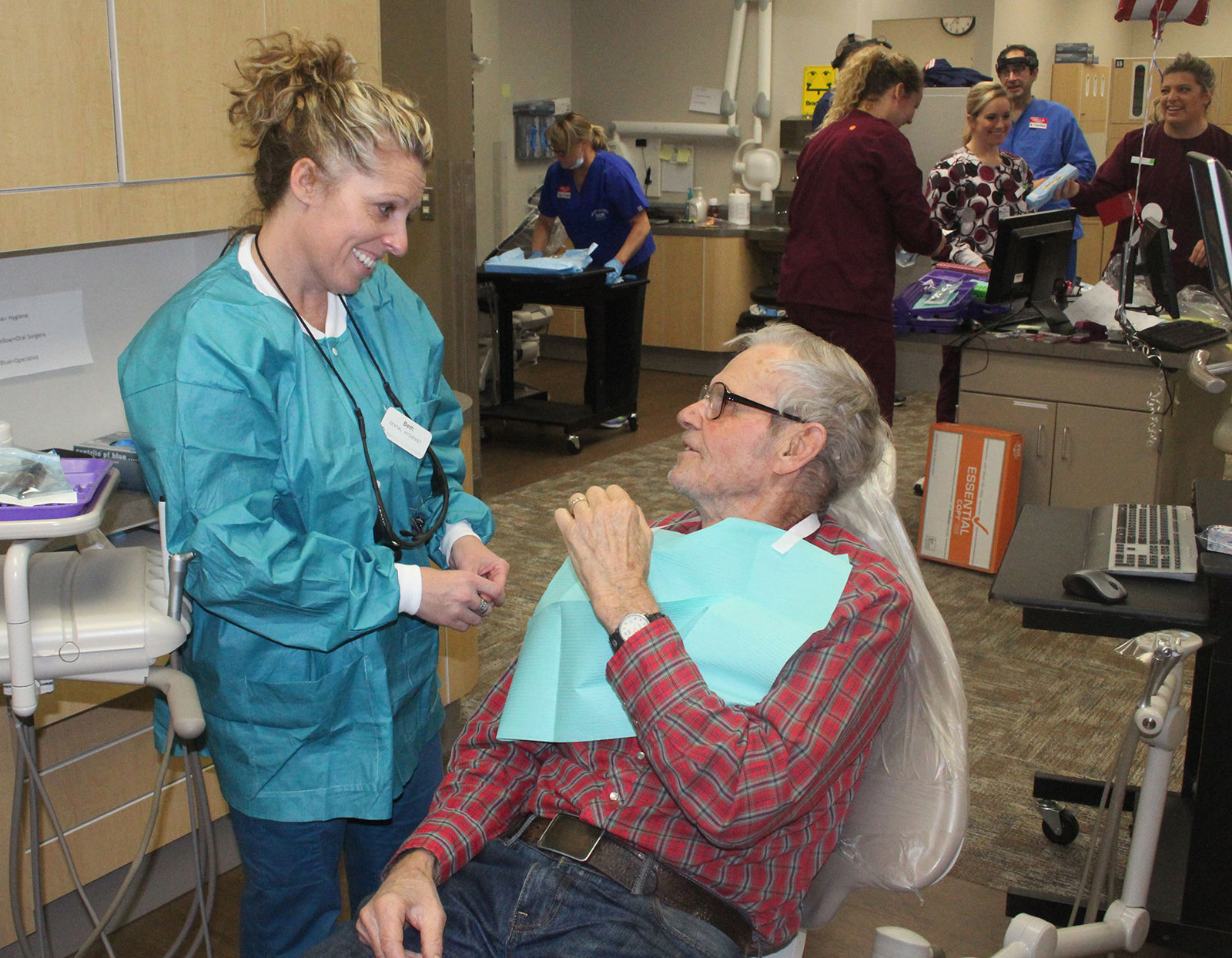 Veterans find free dental care at CVTC clinic