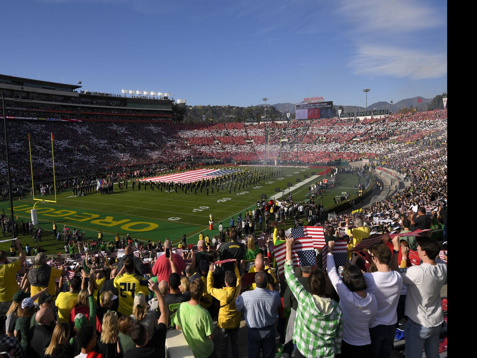 Brandon Berg Rose Bowl Game Atmosphere Lives Up To Hype As Granddaddy Of Them All Local Sports Chippewa Com
