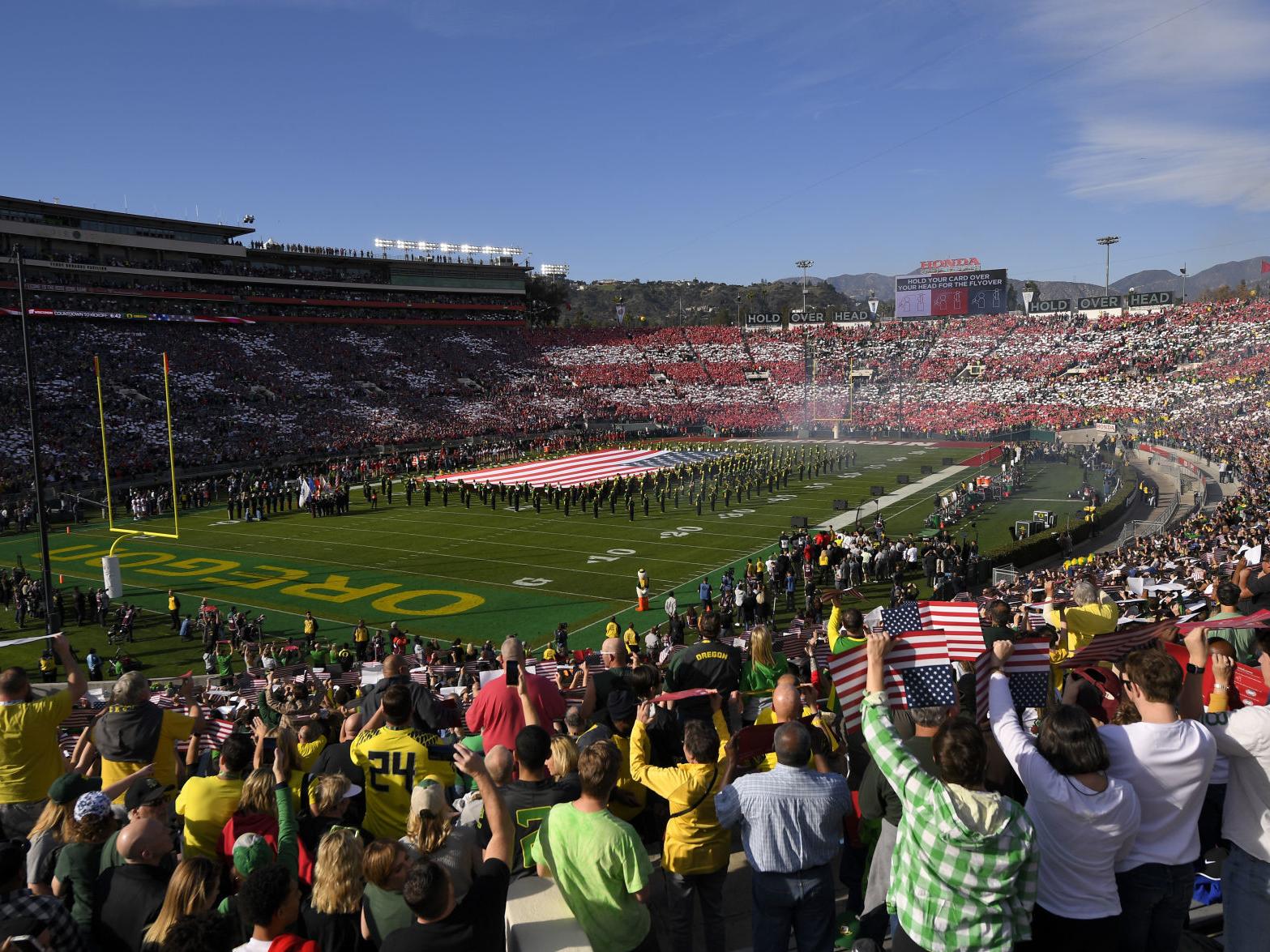 Brandon Berg Rose Bowl Game Atmosphere Lives Up To Hype As Granddaddy Of Them All Local Sports Chippewa Com
