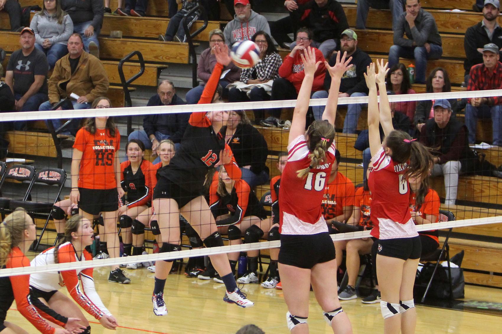 Photos Colfax at Elk Mound volleyball 101719 Sports