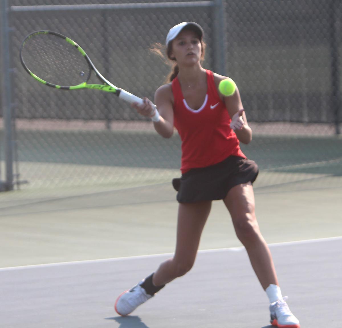 River Falls at Chi-Hi girls tennis 9-12-17