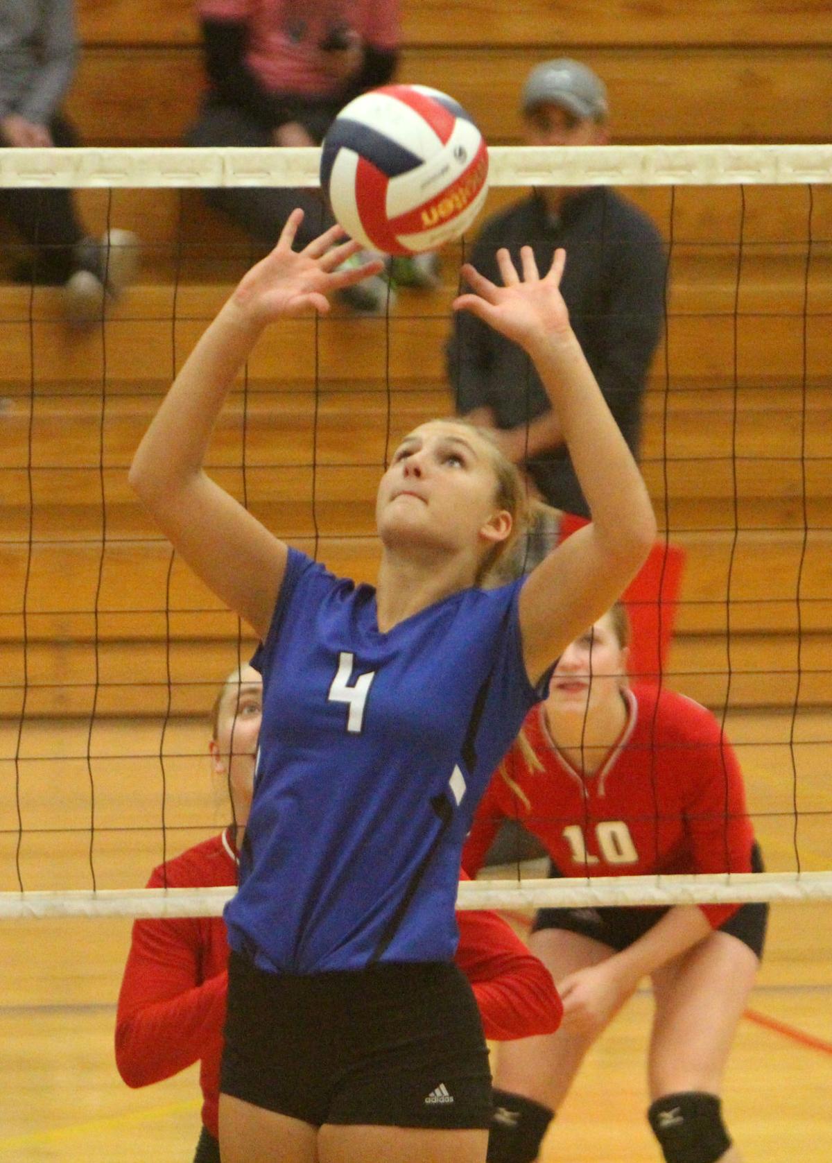 Debbie Roesler Memorial Invitational volleyball at McDonell 9-9-17