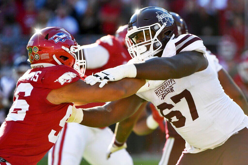 New Chiefs tackle Darian Kinnard has a Trey Smith-sized chip on