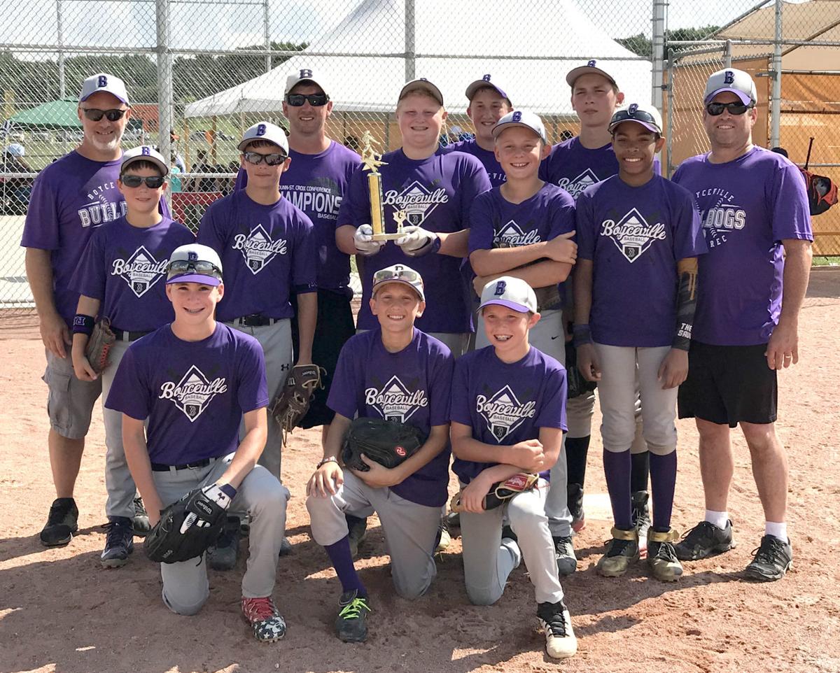 Boyceville 12U baseball team wins Bloomer tournament Local