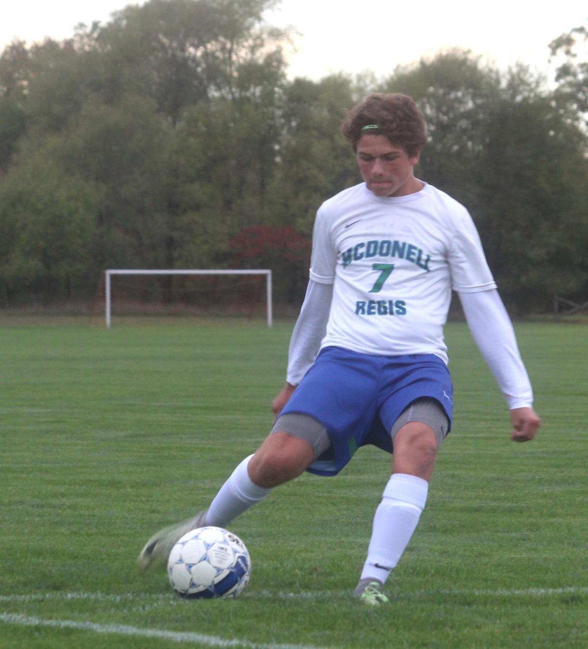 McDonell/Regis vs Black River Falls boys soccer 10-10-17