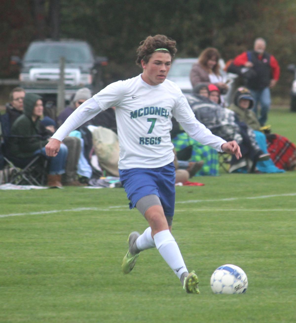 McDonell/Regis vs Black River Falls boys soccer 10-10-17