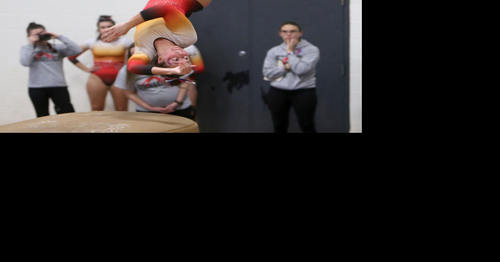 High School Gymnastics Bloomer/Colfax aims higher in year 2