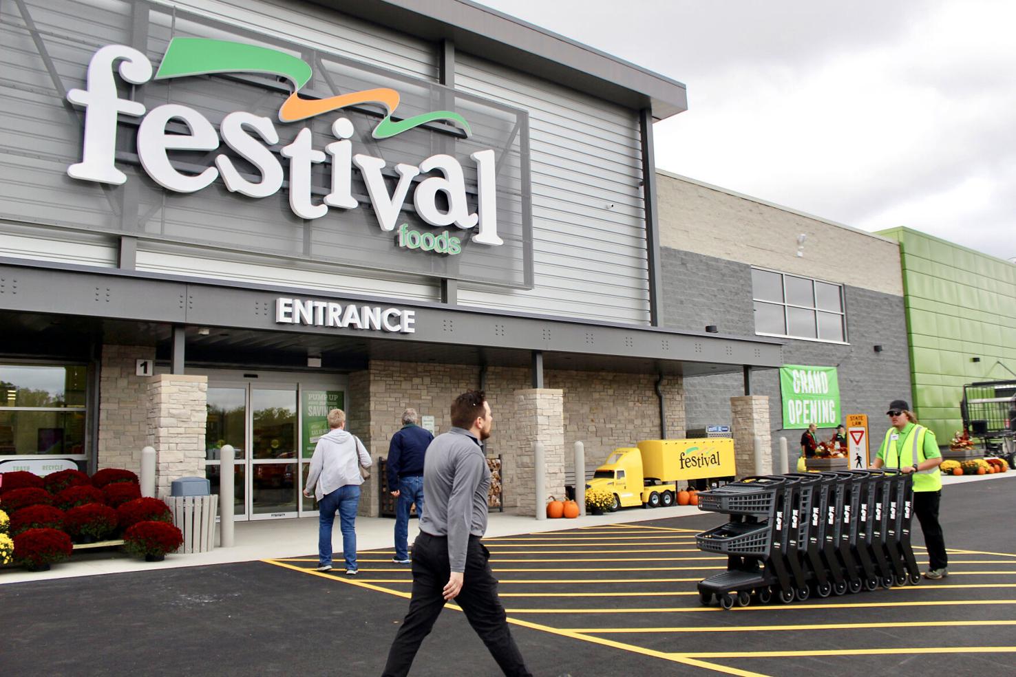 'Pumped about this new grocery store' Festival Foods opens in Chippewa