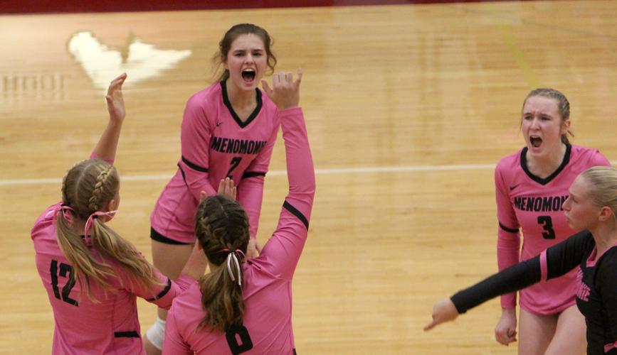 Chi-Hi volleyball at Menomonie 9-23-21