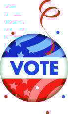 Vote button