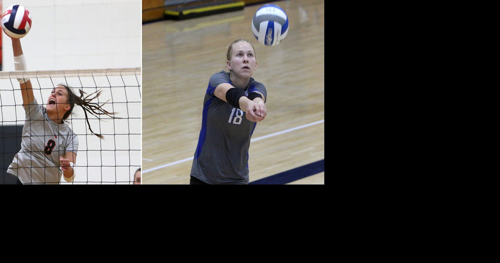High School Volleyball Two share CoWCC POY honors