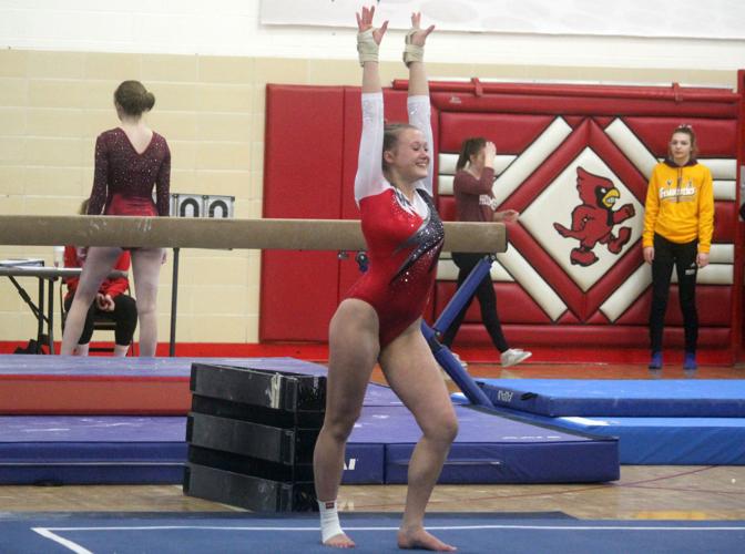 Prep Gymnastics Division 1 Sectionals ChiHi's Bengtson advances to
