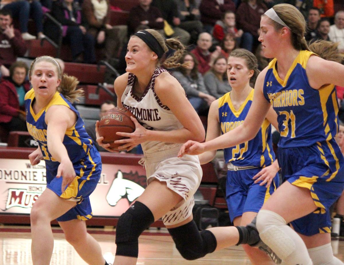 Prep Girls Basketball Warriors Charge Past Mustangs Rice Lake S