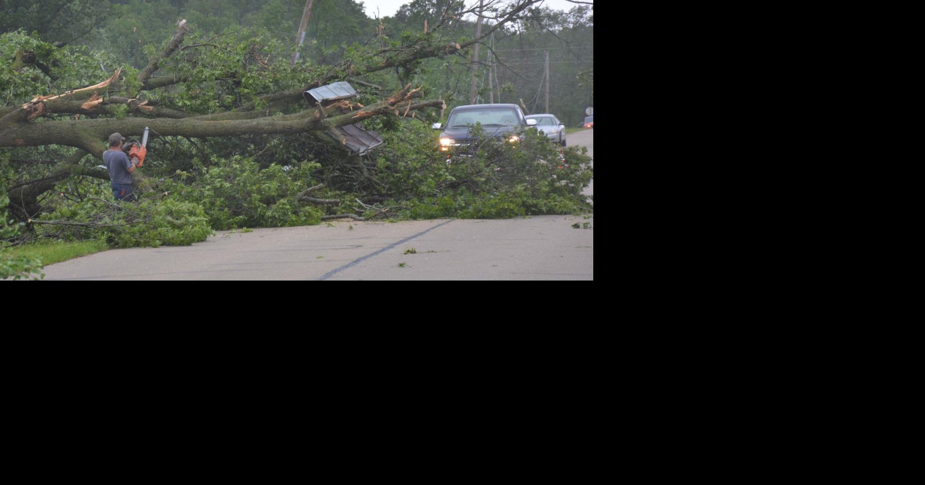 UPDATE: Second tornado confirmed in Monroe County during Wednesday's storms