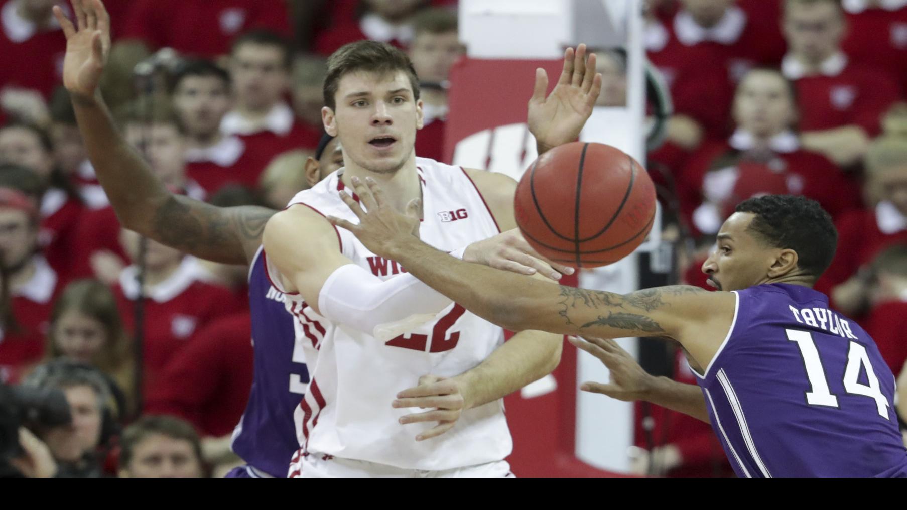 Ethan Happ Posts His Second Triple Double As Wisconsin Badgers