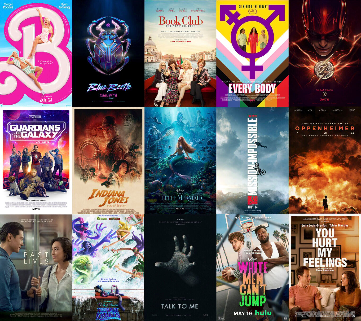 Summer movies New releases now through Labor Day