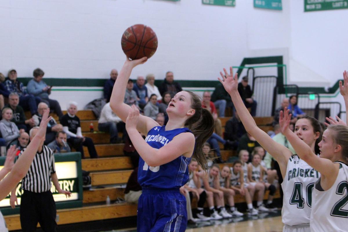 Prep Girls Basketball Mcdonell Falls To Fall Creek In Battle Of