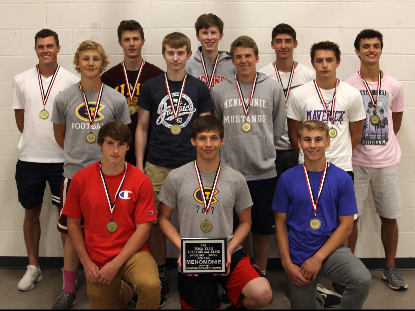 Menomonie Boys Basketball Earns Division 2 All State Academic