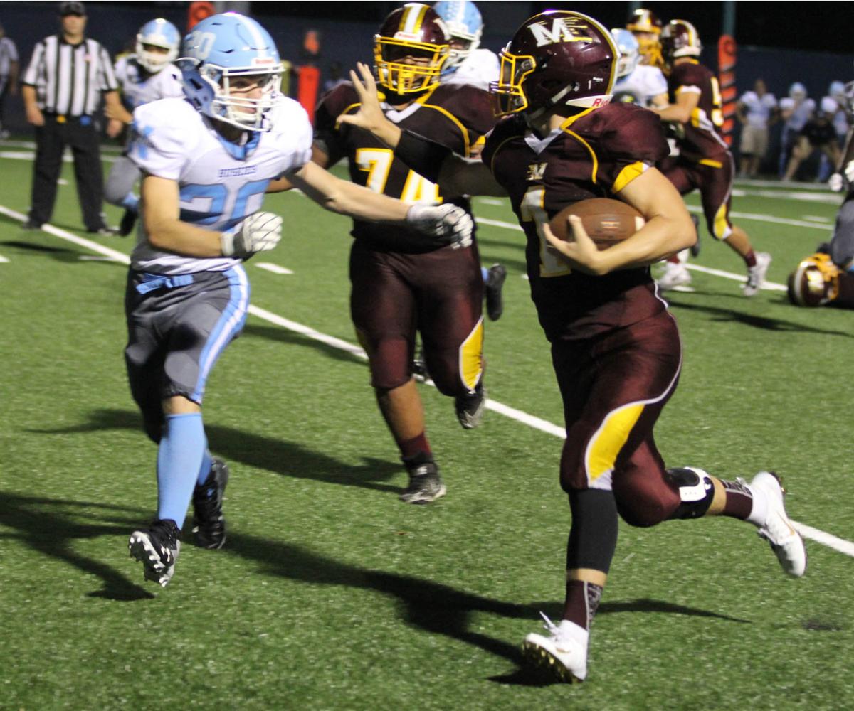 Prep Football Menomonie Dominates Eau Claire North Faces
