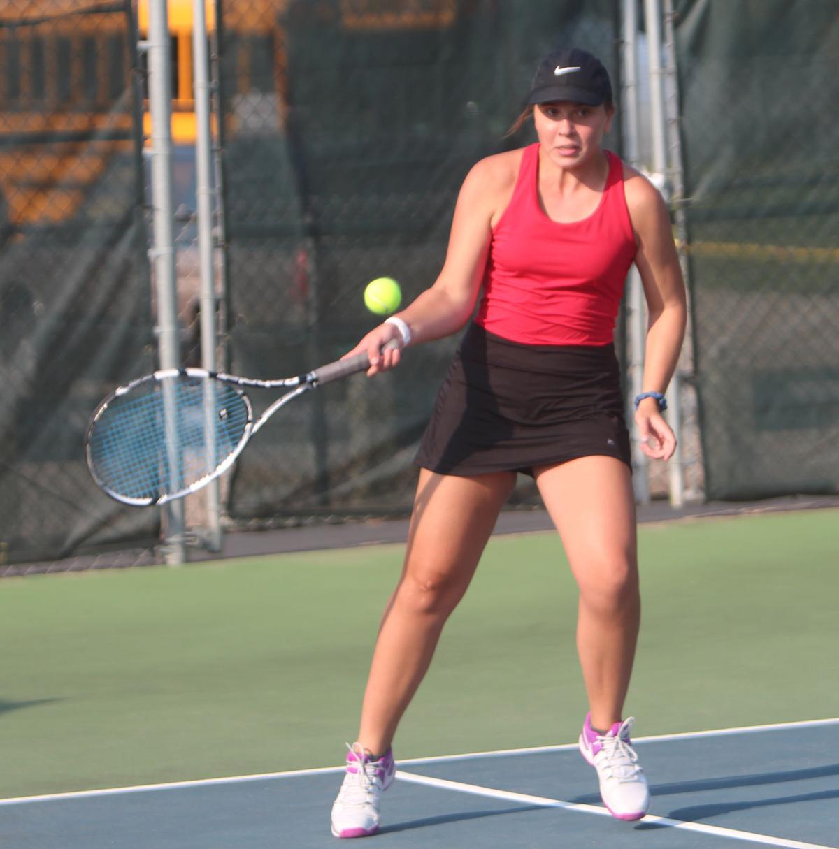 River Falls at Chi-Hi girls tennis 9-12-17