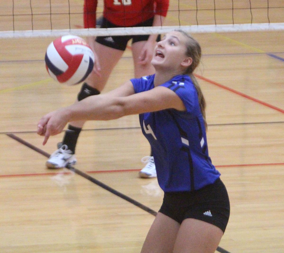 Debbie Roesler Memorial Invitational volleyball at McDonell 9-9-17