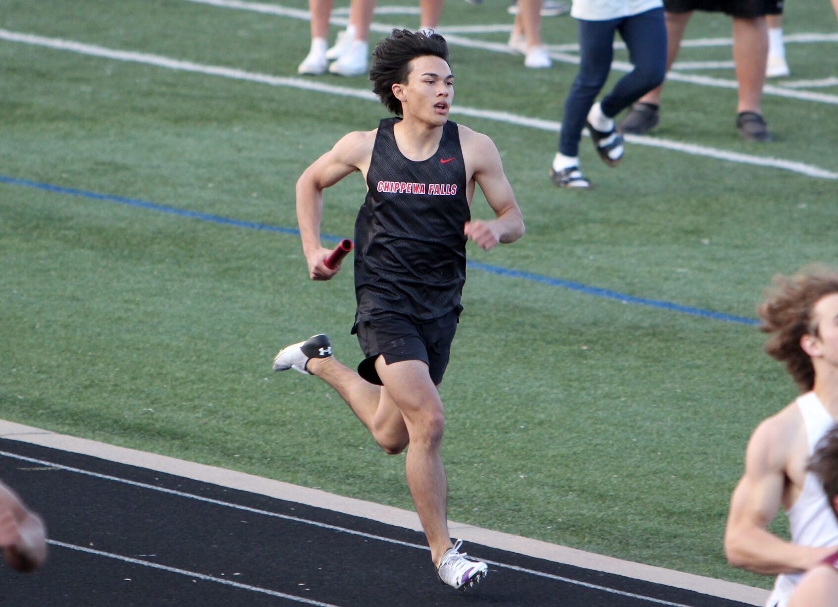 Chi Hi track and field wins 3 events at Blue Devil invite