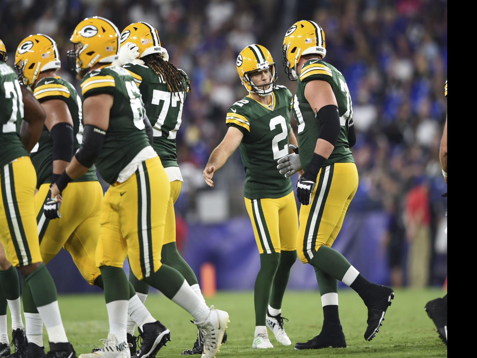 Unfazed By Competition And Still Confident Packers Kicker Mason Crosby Aims To Stick Around Professional Football Chippewa Com
