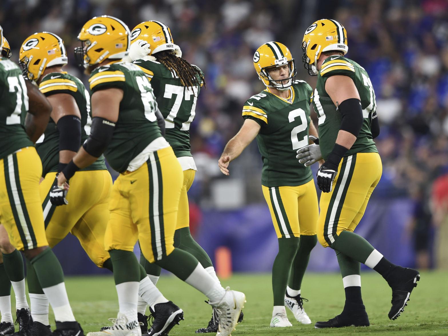 Unfazed By Competition And Still Confident Packers Kicker Mason Crosby Aims To Stick Around Professional Football Chippewa Com
