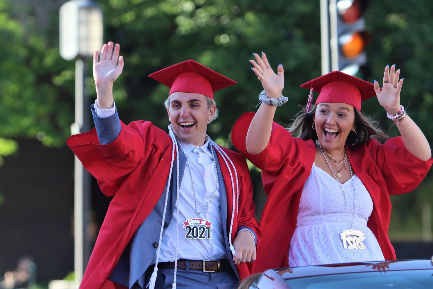 PHOTOS 2021 Chippewa Falls High School Graduation Parade