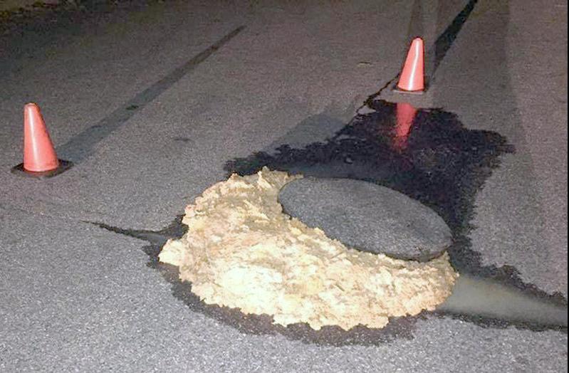 Cooking grease found in three city manholes Local
