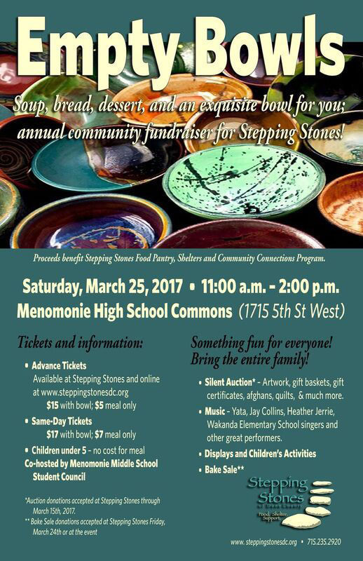 Empty Bowls event gets boost from crossmedia graphics students