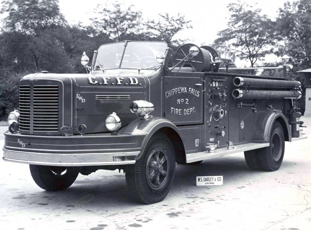 Local group restoring antique Chippewa Falls fire truck