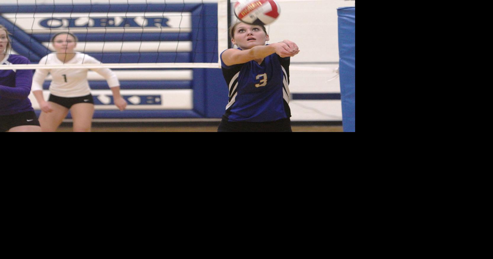 McDonell volleyball vs Clayton at Clear Lake, 102716