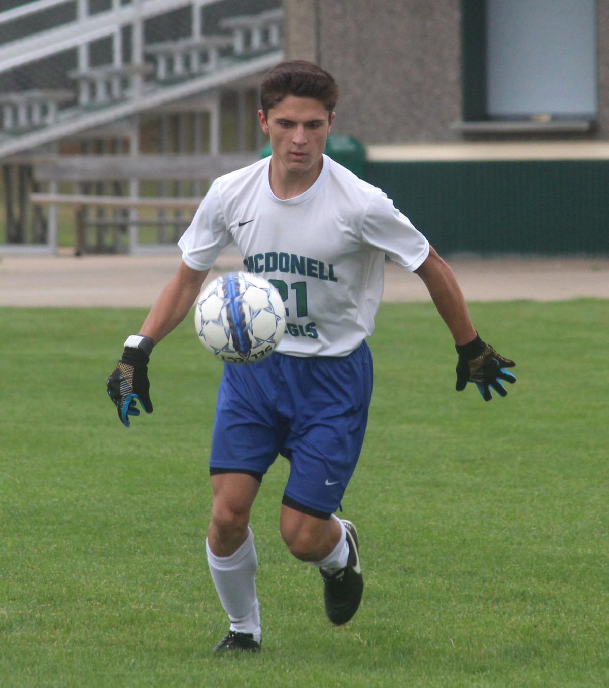 McDonell/Regis vs Black River Falls boys soccer 10-10-17