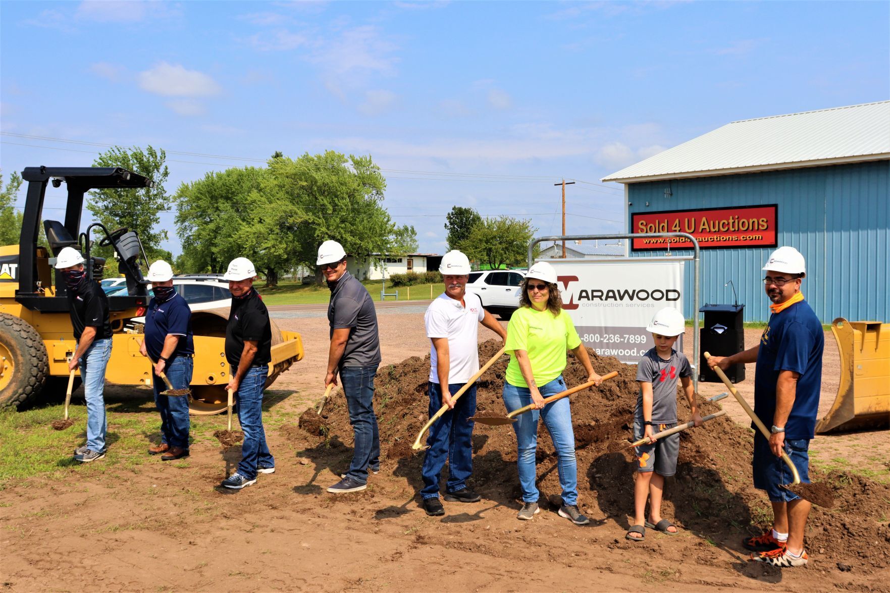 Sold 4 U Auctions breaks ground on new facility in Chippewa Falls