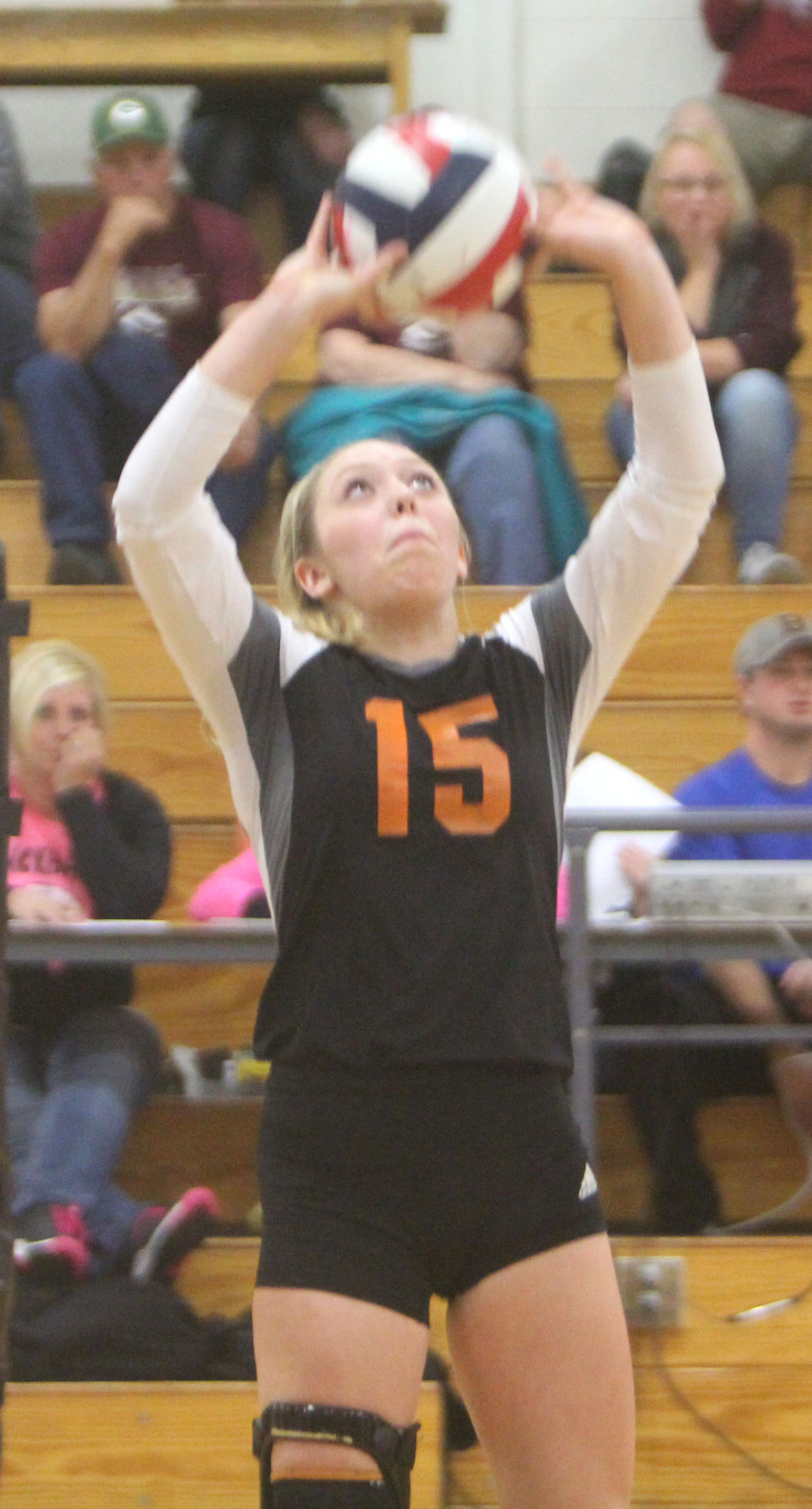 Bloomer volleyball at Heart O' North Conference quad