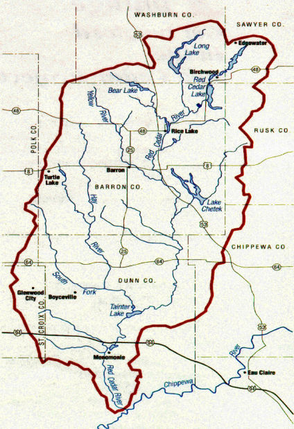 red cedar river wisconsin map Speakers Set For Red Cedar Watershed Conference March 13 Local red cedar river wisconsin map