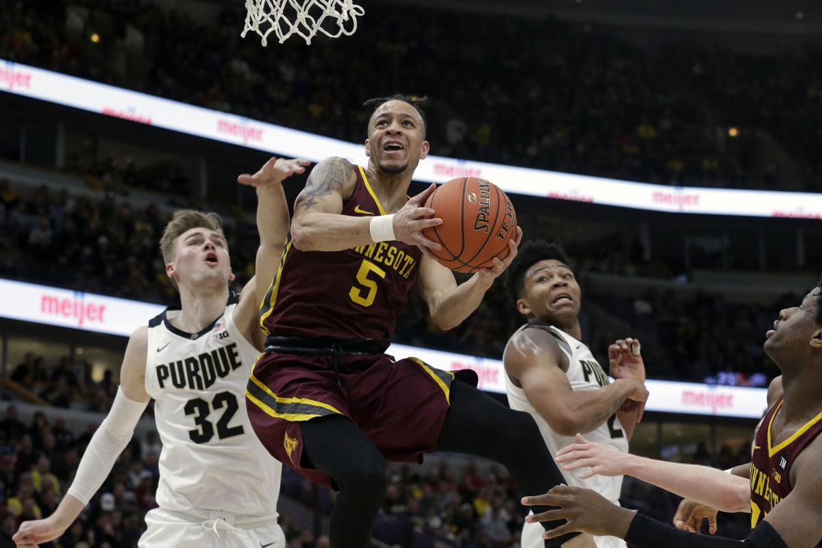 Murphy Coffey Lead Minnesota Over No 13 Purdue 75 73
