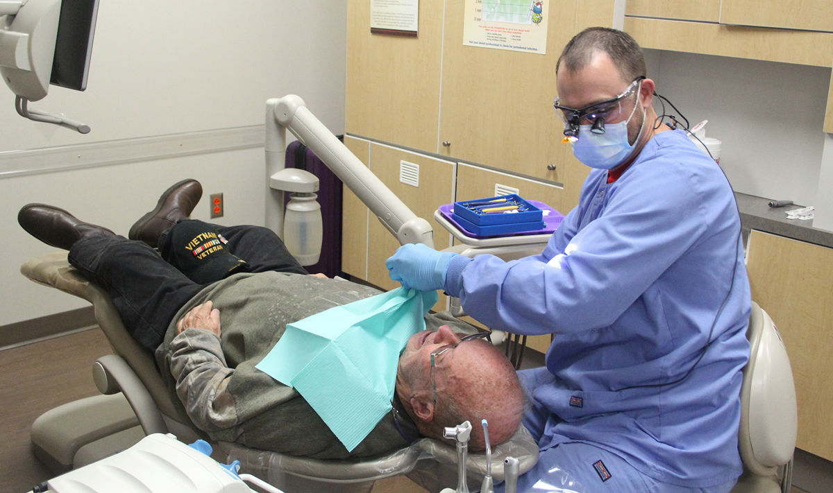 Veterans find free dental care at CVTC Clinic