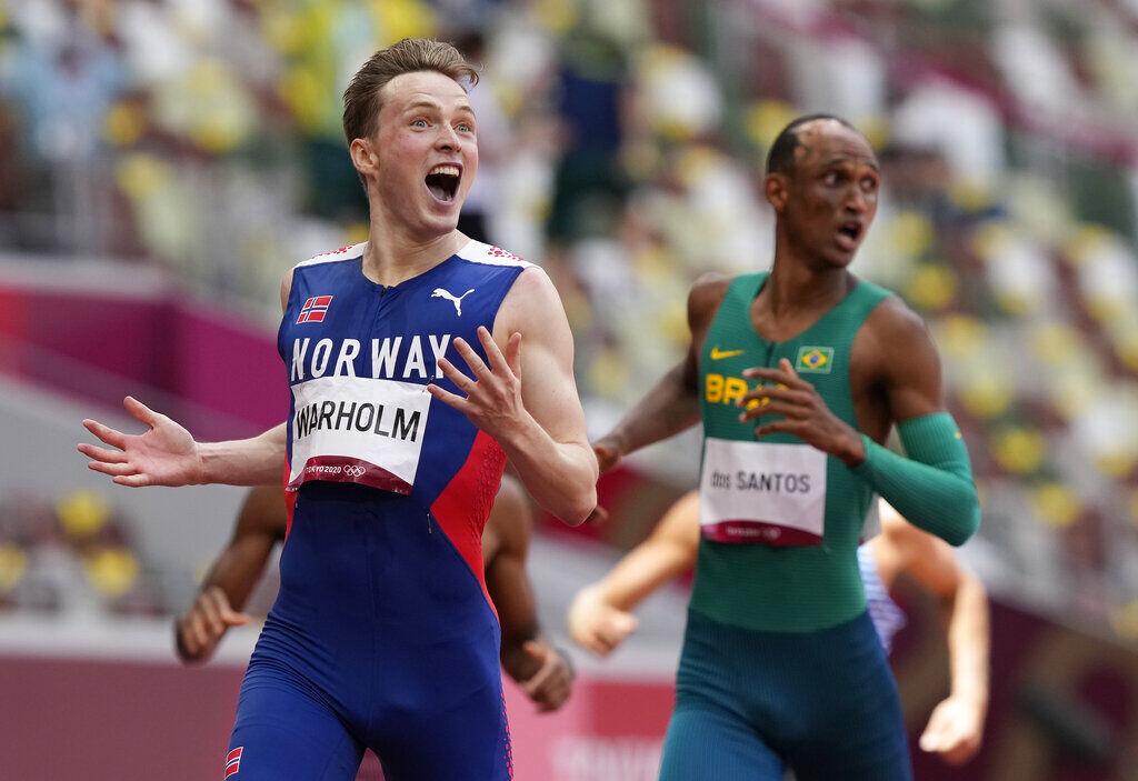 Photos Men's 400meter hurdles final being called greatest race ever