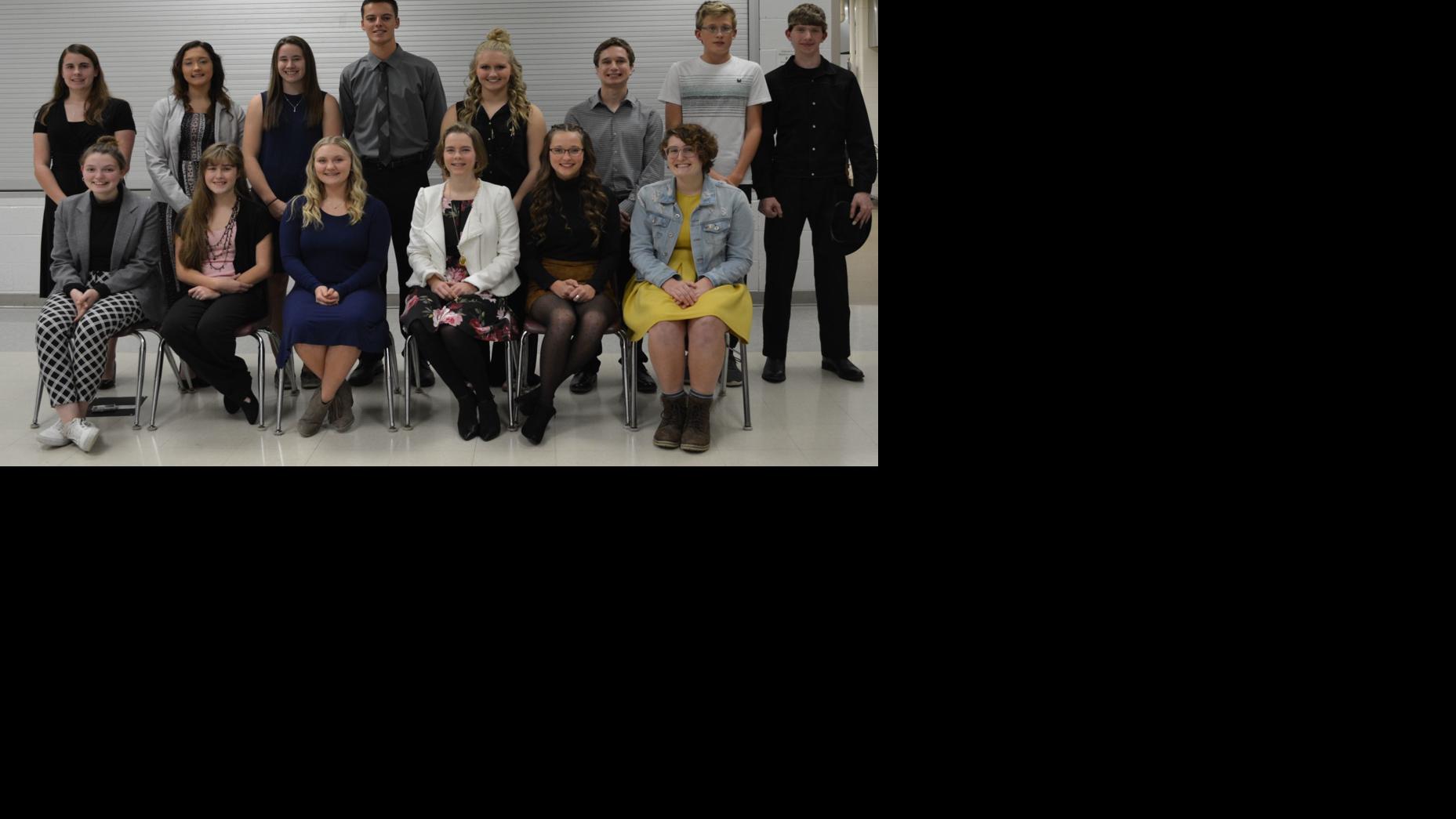 Boyceville High School National Honor Society inducts 14 new members