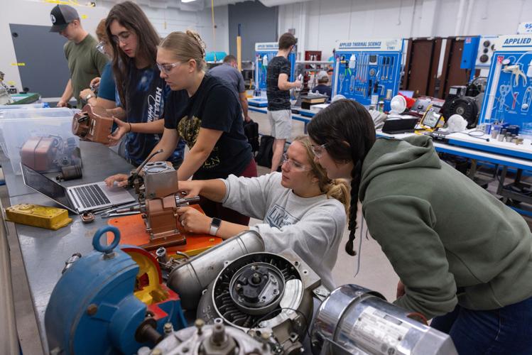 Windows to education: UW-Stout $7.4M labs renovation project sheds light on mechanical, plastics engineering