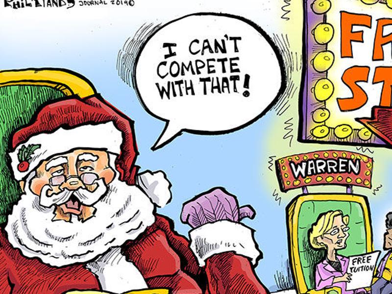 Hands On Wisconsin Santa Can T Compete With Progressives Opinion Chippewa Com