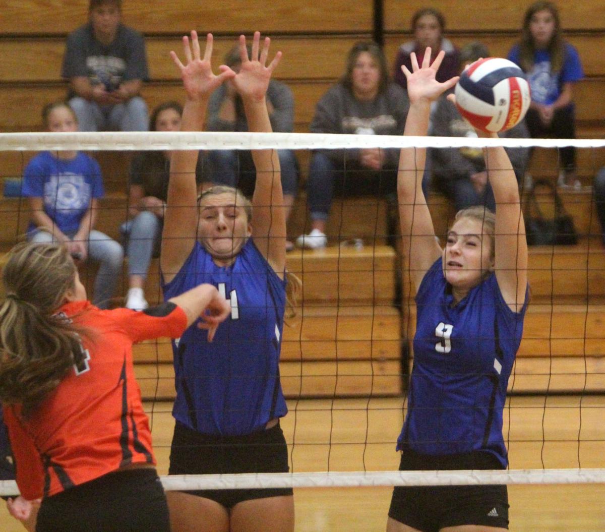 Debbie Roesler Memorial Invitational volleyball at McDonell 9-9-17