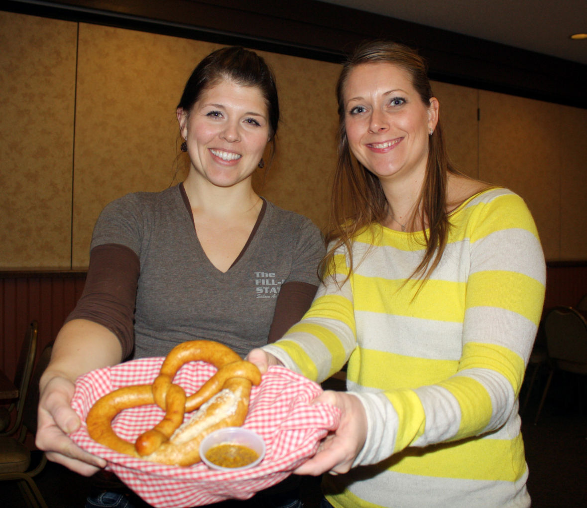 Women get taste of pretzel business