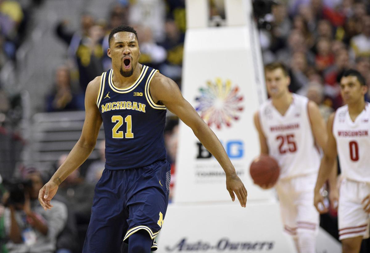 Big Ten Tournament Michigan 71 No 24 Wisconsin 56 Chippewa Com